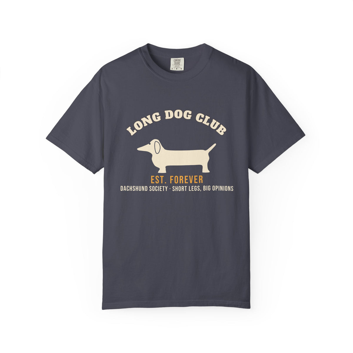 Long Dog Club Shirt — Retro Dachshund Mom & Dad Tee