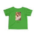 Infant Tee — "Our First Mother's Day" Floral Photo Baby Shirt