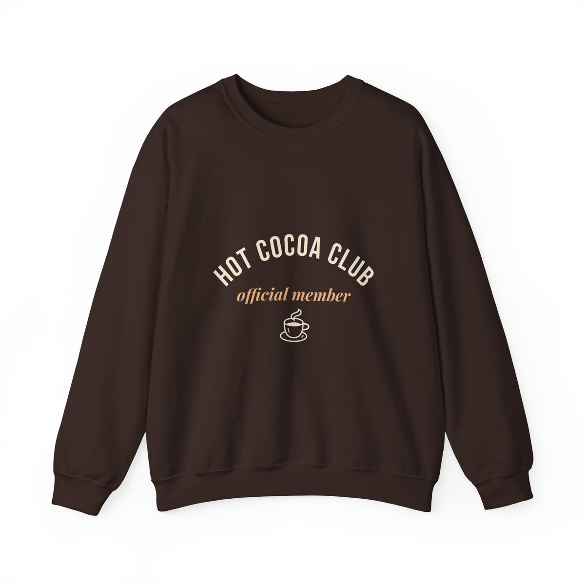 Hot Cocoa Club Sweatshirt — Cozy Christmas Crewneck