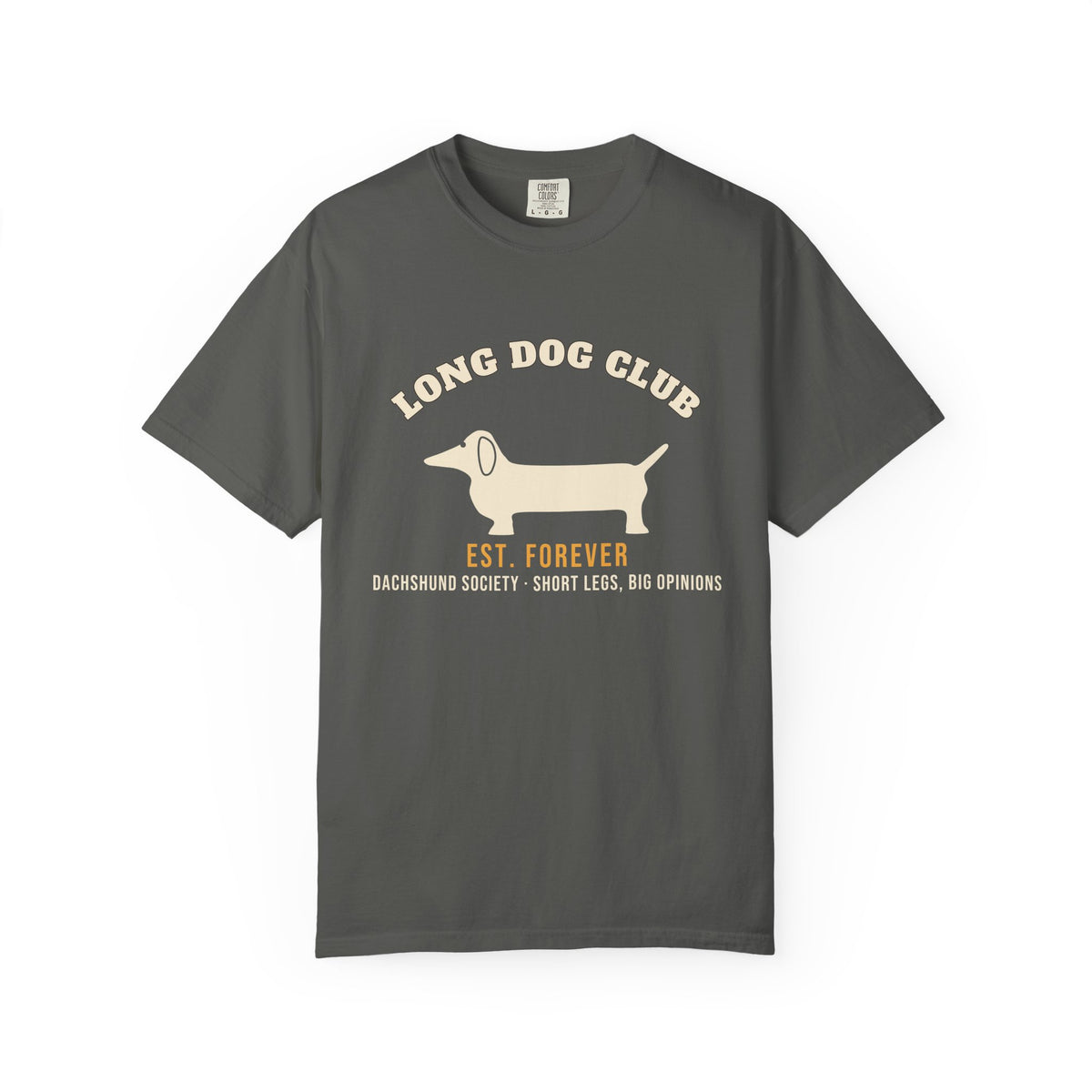 Long Dog Club Shirt — Retro Dachshund Mom & Dad Tee