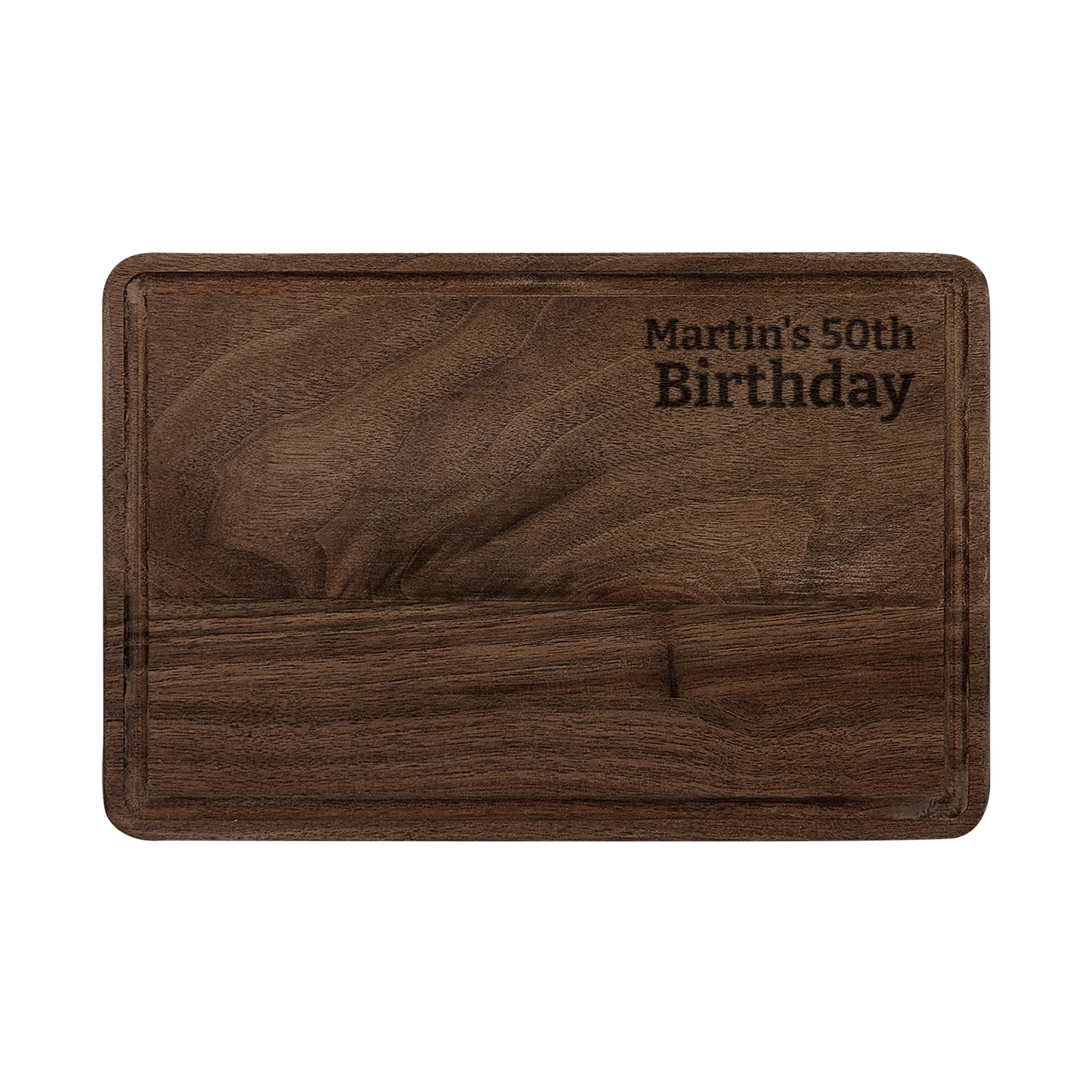 Wooden Cutting Board (Engraving)