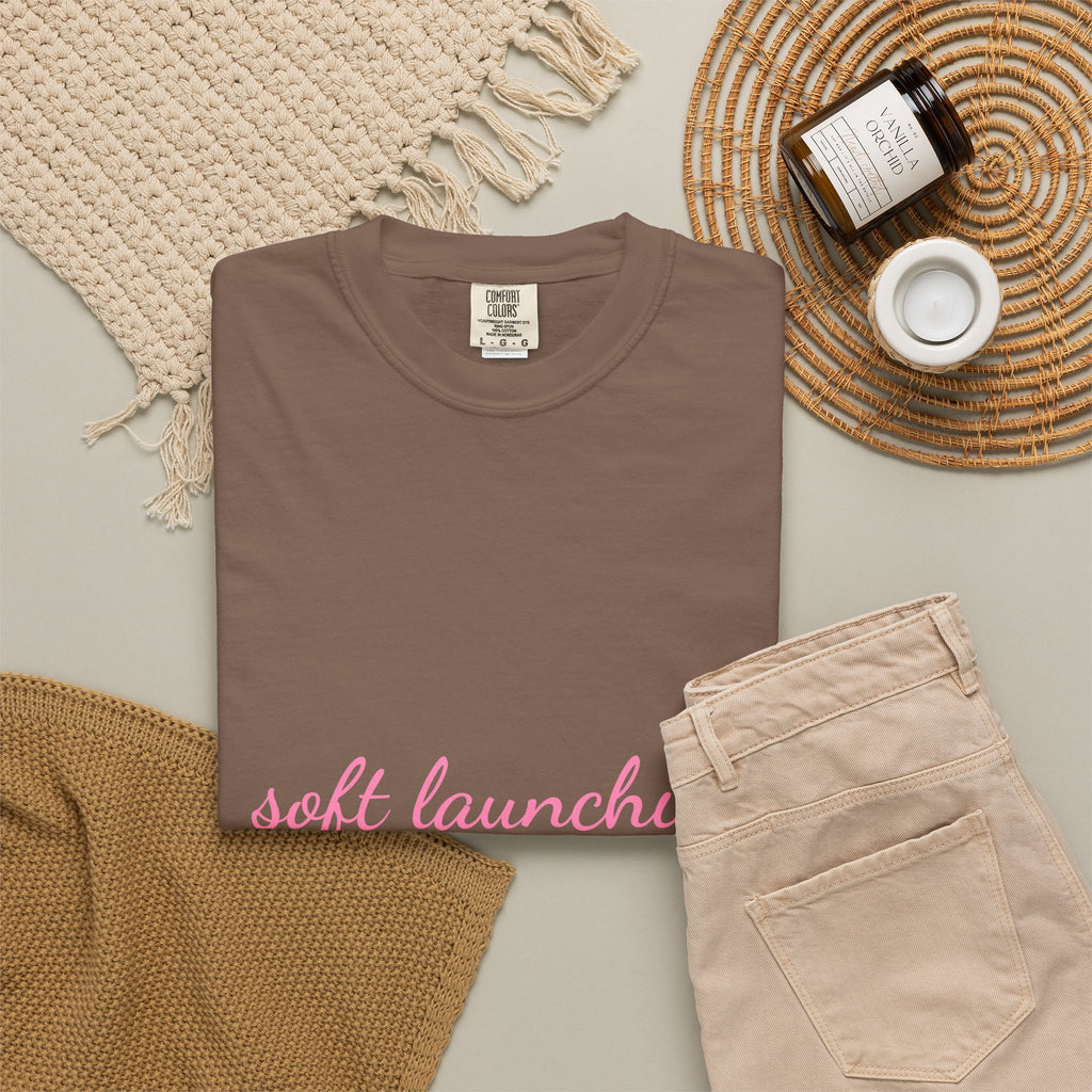 Soft Launching My Personality Shirt — Funny Y2K Main Character Tee