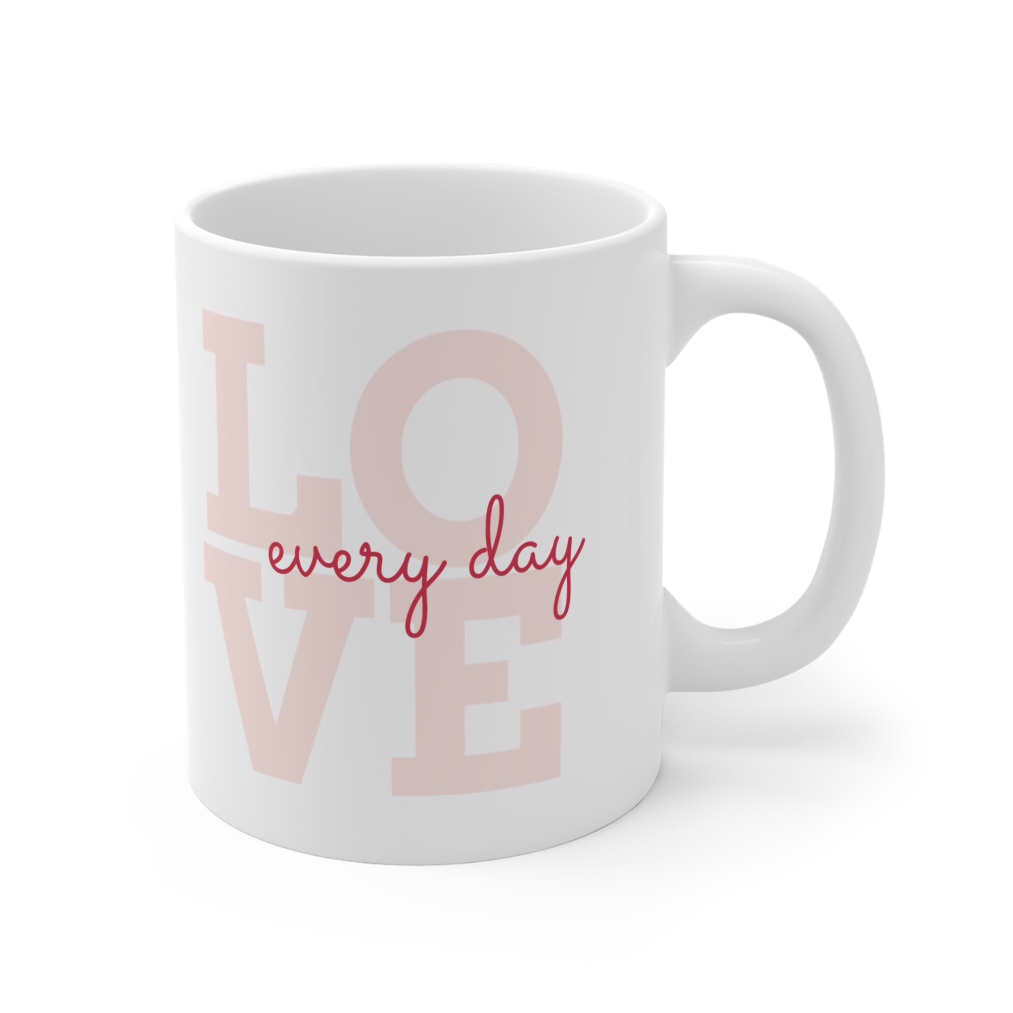 Photo Family 11oz Ceramic Mug — Personalized Family Portrait Coffee Cup