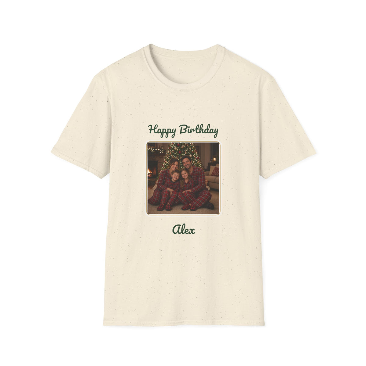 Happy Birthday Photo Tee — Personalized Birthday Shirt for Kids