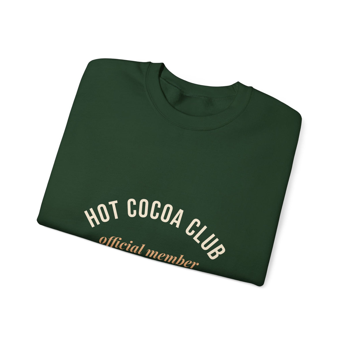 Hot Cocoa Club Sweatshirt — Cozy Christmas Crewneck
