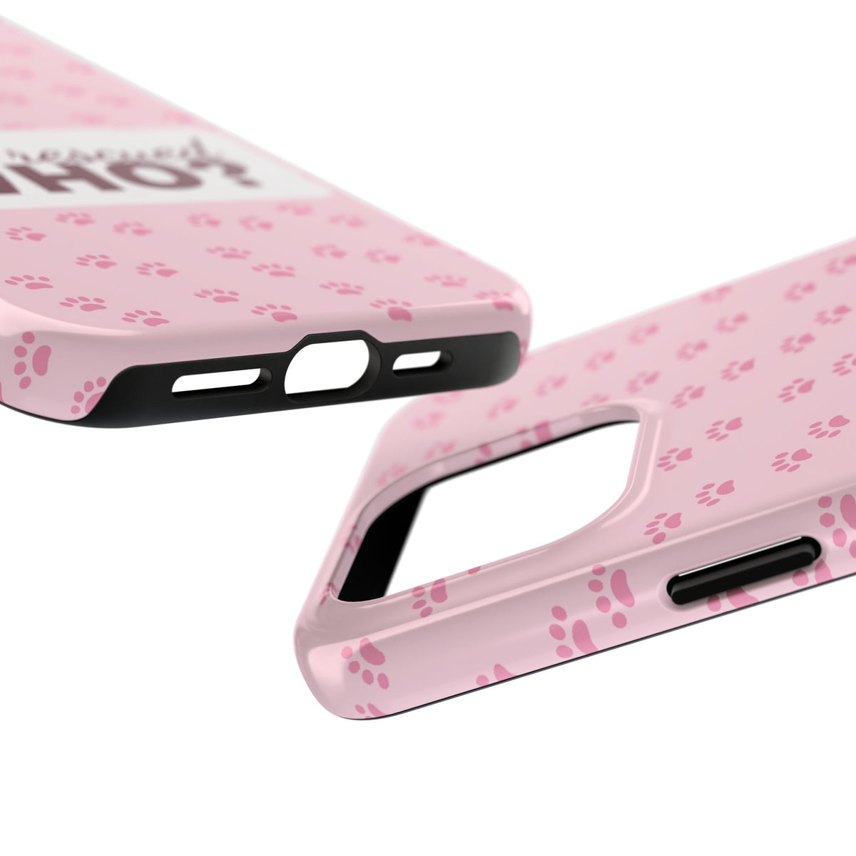 Who Rescued Who Phone Case — Funny Dog Mom Tough Case