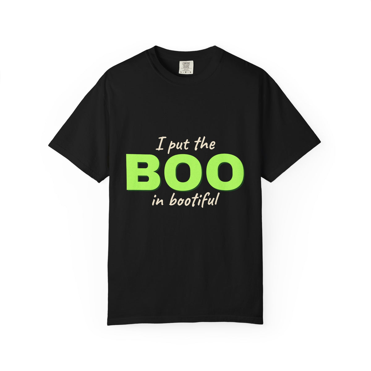 I Put the Boo in Bootiful Shirt — Funny Halloween Pun Tee