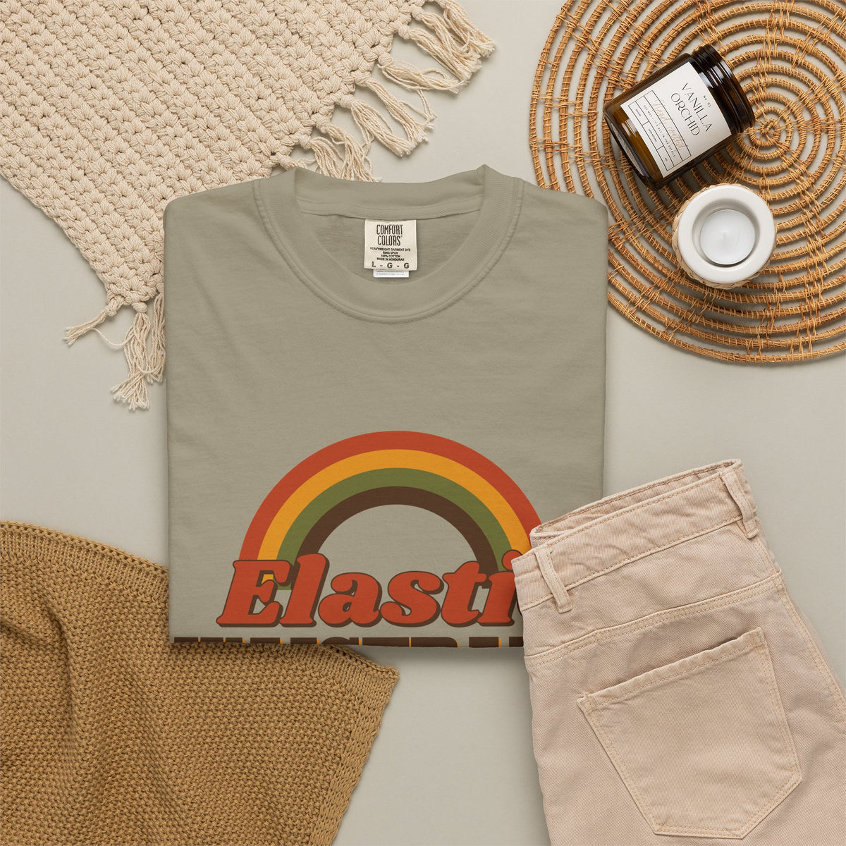 Elastic Waistband Season Shirt — Funny Retro Thanksgiving Tee