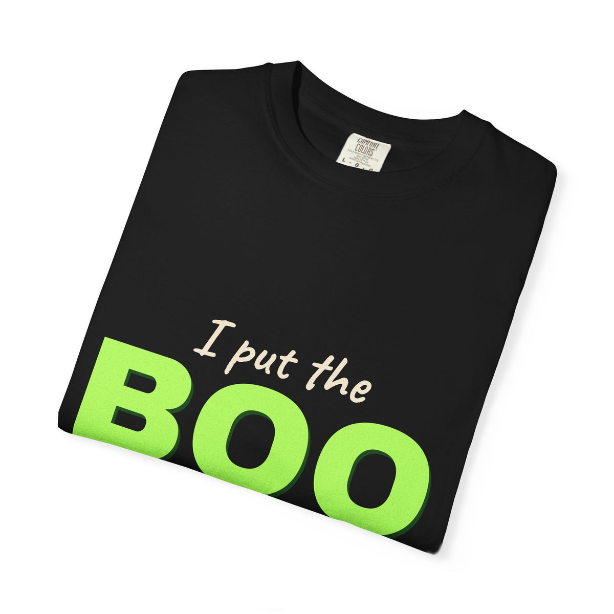 I Put the Boo in Bootiful Shirt — Funny Halloween Pun Tee