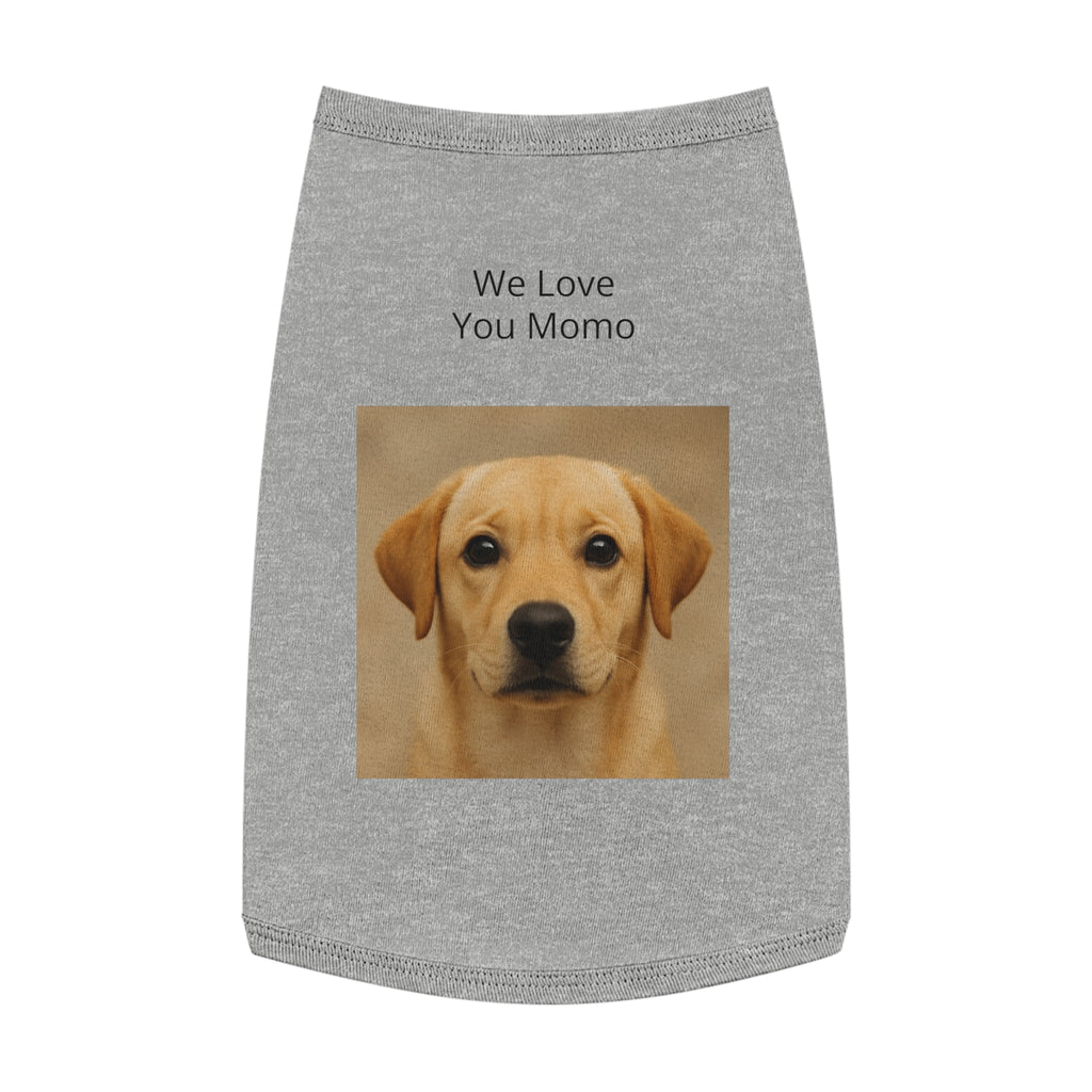 Puppy Tank Top — "We Love You ..." Pet Shirt