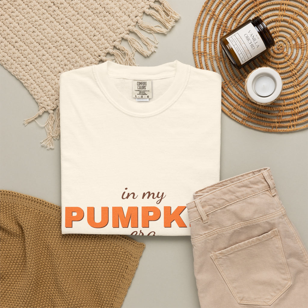 In My Pumpkin Era Shirt — Cute Fall Halloween Tee for Women