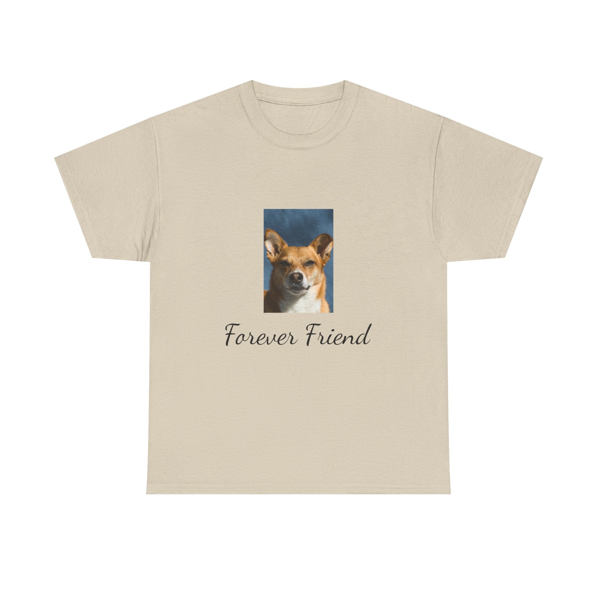 Dog Photo Tee — "Forever Friend" Rescue Pet Tribute T-Shirt