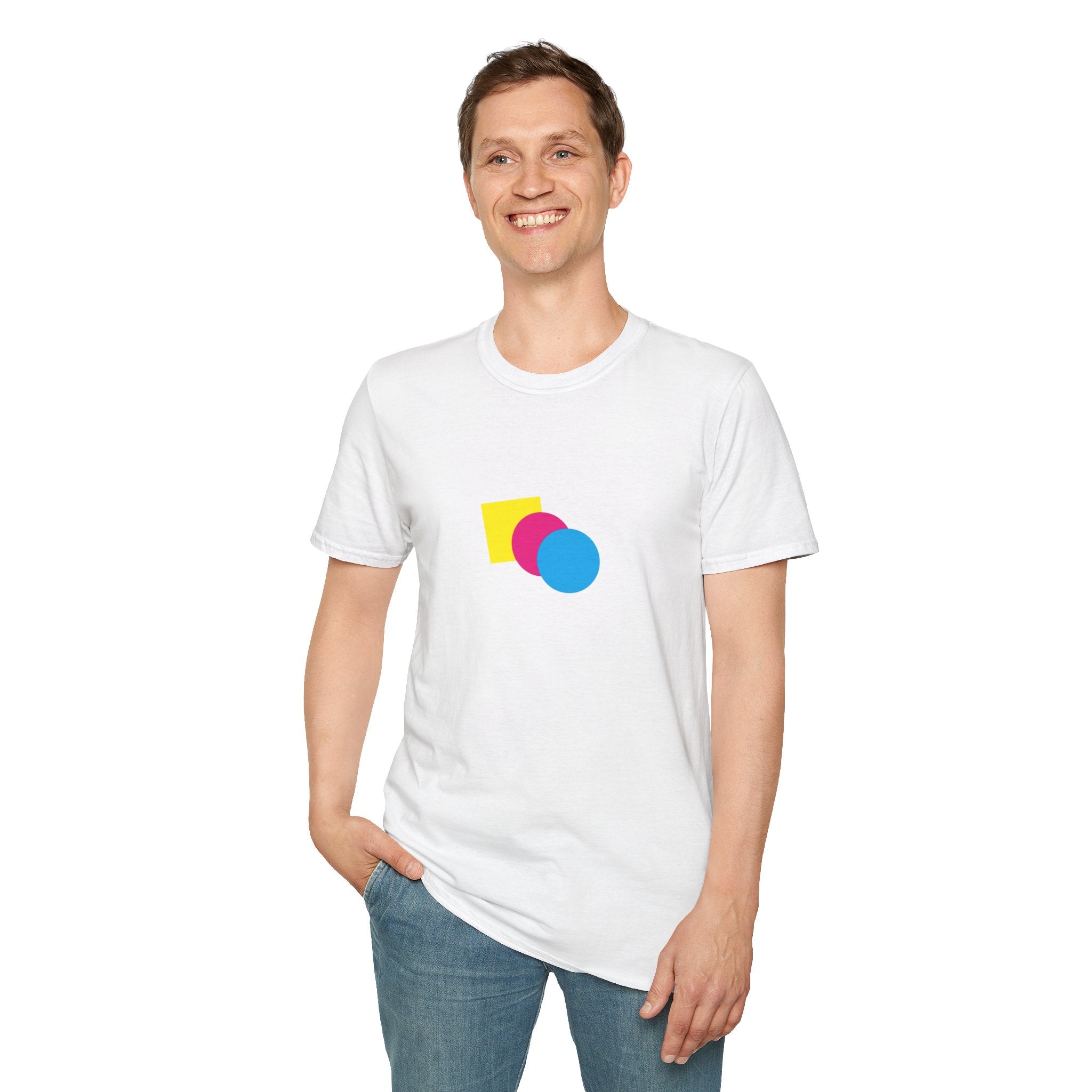 My Company  Logo T-Shirt — Branded Company Tee with Colorful CMYK Logo
