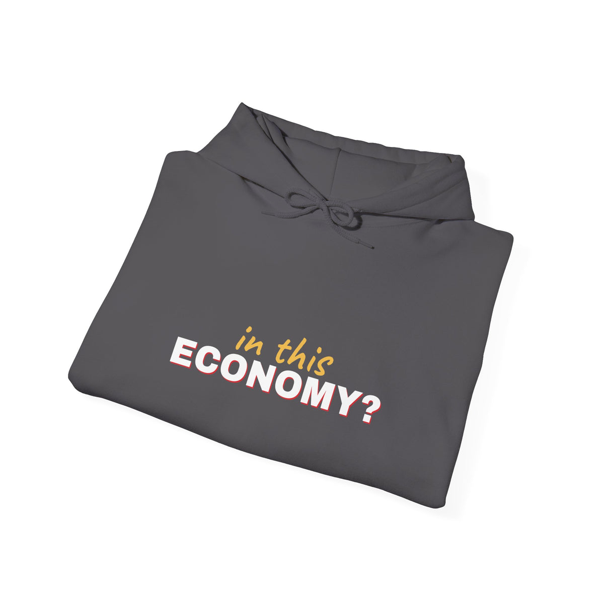In This Economy Hoodie — Funny Adulting Sweatshirt