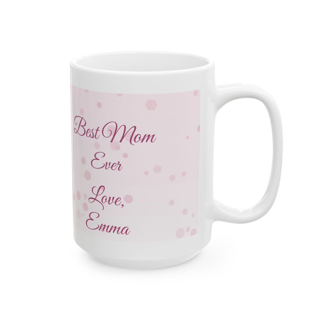 Best Mom Ever Personalized Photo Mug – Custom Mom Coffee Cup Gift