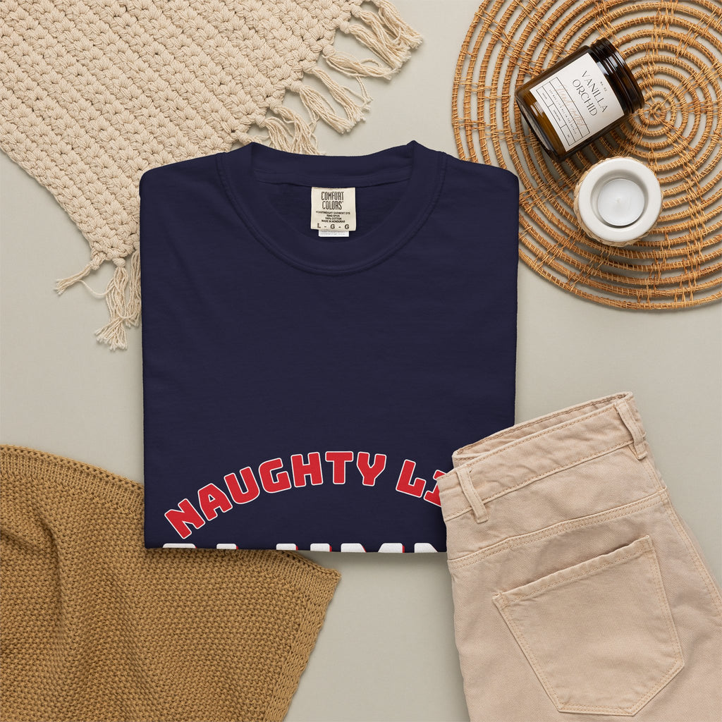 Naughty List Alumni Shirt — Funny Christmas Tee for Adults