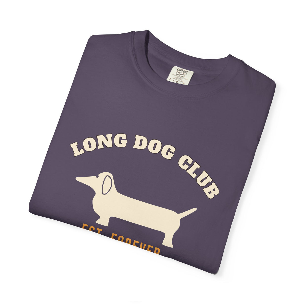 Long Dog Club Shirt — Retro Dachshund Mom & Dad Tee
