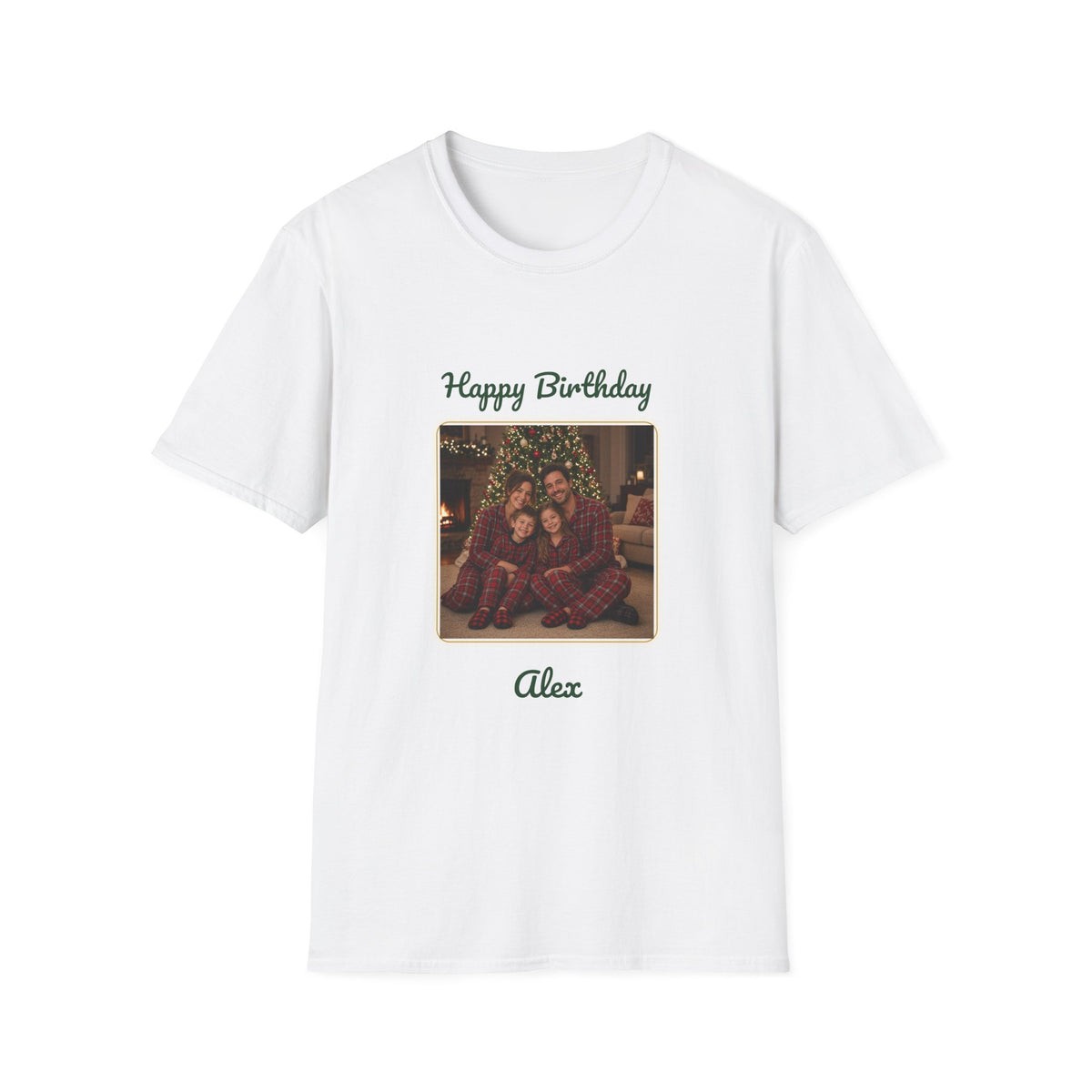 Happy Birthday Photo Tee — Personalized Birthday Shirt for Kids