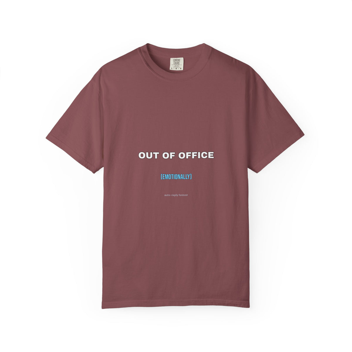 Out of Office Emotionally Shirt — Funny Burnout Friday Tee
