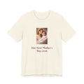Our First Mother's Day Photo Tee — Personalized Floral Mother's Day T-Shirt