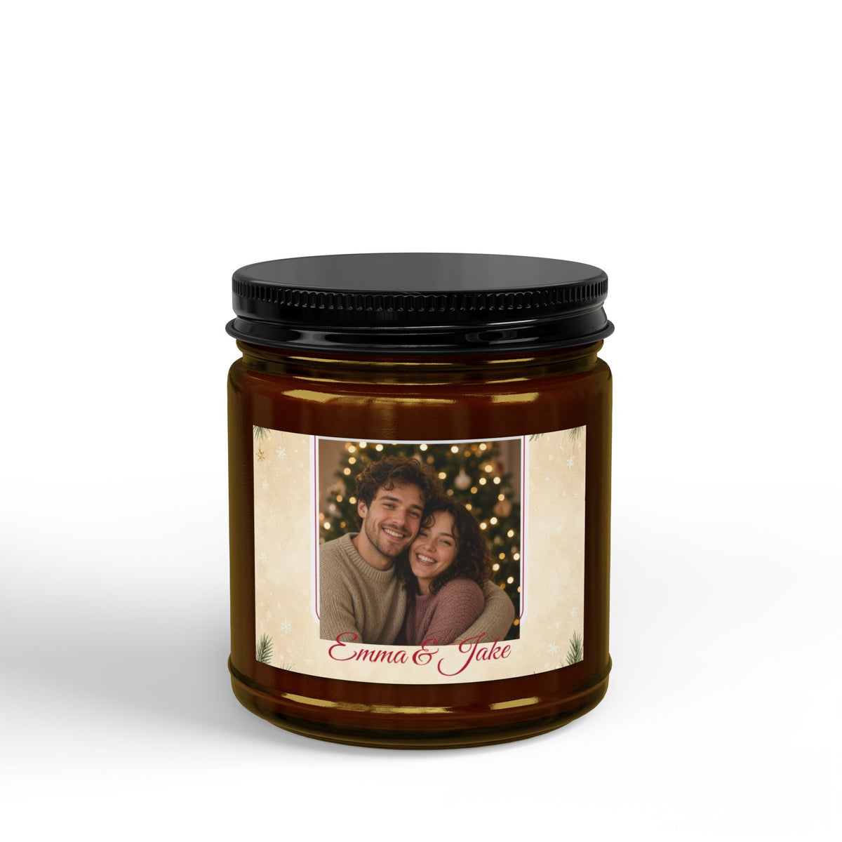 Soy Candle — 'Be Mine' Photo Scented Jar (4oz & 9oz)