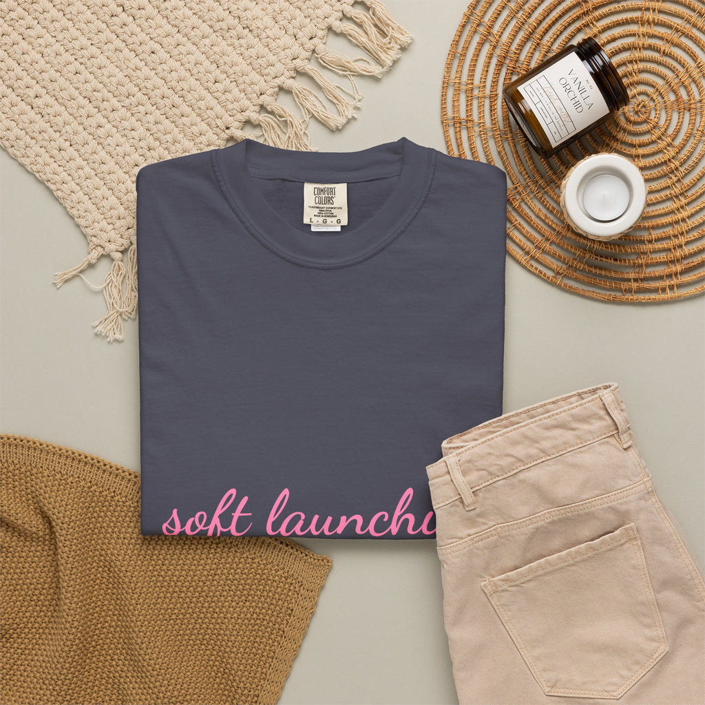 Soft Launching My Personality Shirt — Funny Y2K Main Character Tee