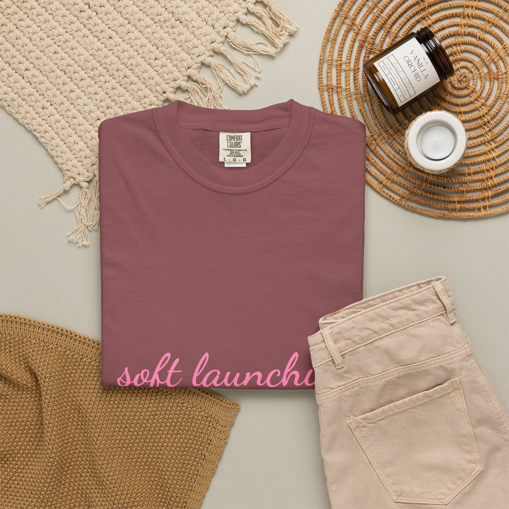 Soft Launching My Personality Shirt — Funny Y2K Main Character Tee