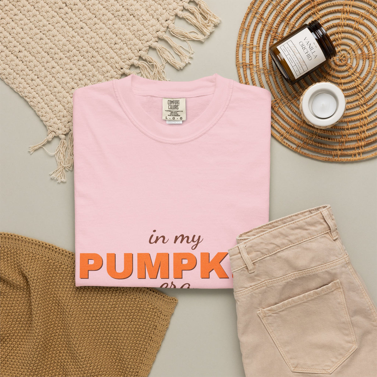 In My Pumpkin Era Shirt — Cute Fall Halloween Tee for Women