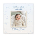 Welcome Baby Personalized Birth Announcement Canvas – Custom Newborn Wall Art