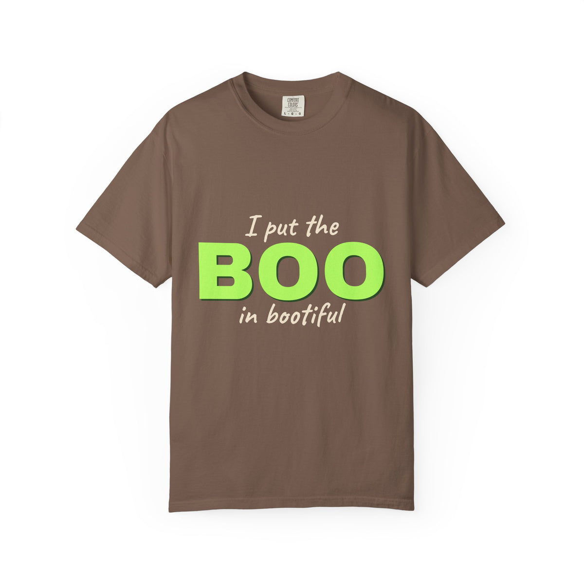 I Put the Boo in Bootiful Shirt — Funny Halloween Pun Tee