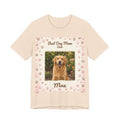 Best Dog Mom Ever Personalized Photo Tee – Custom Pet Lover Shirt