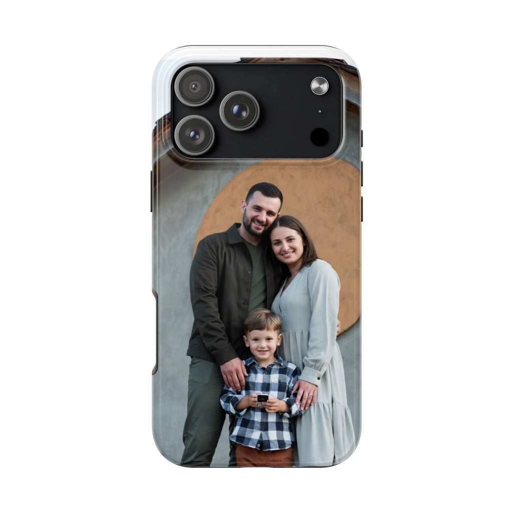 Personalized Tough Phone Case — Custom Text Protective Phone Cover
