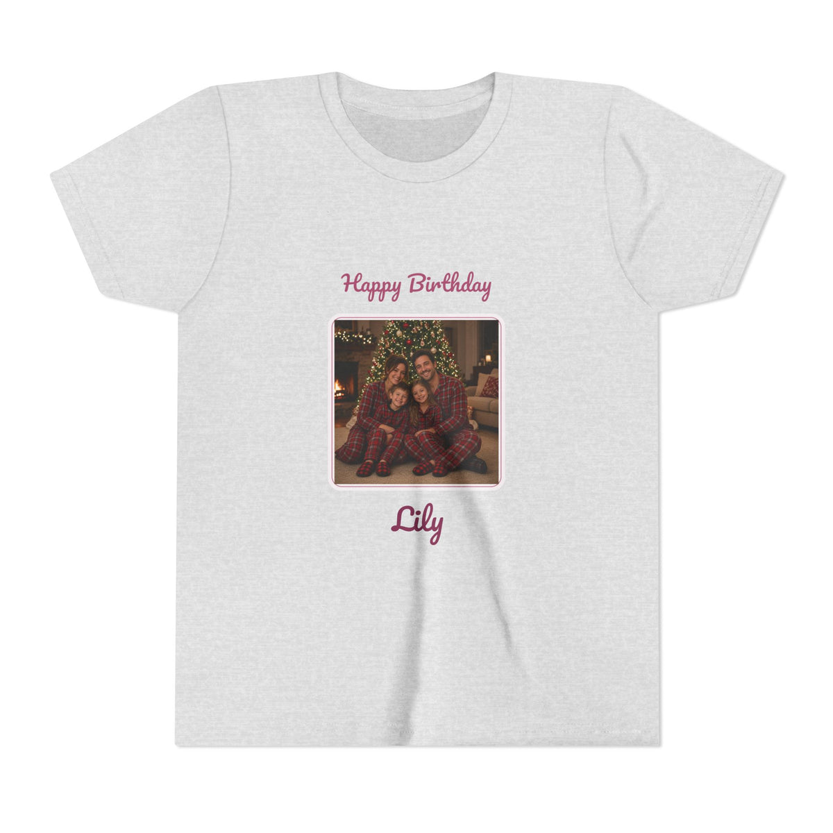 Birthday Girl Youth Tee — Floral Daisy Kids Birthday Shirt