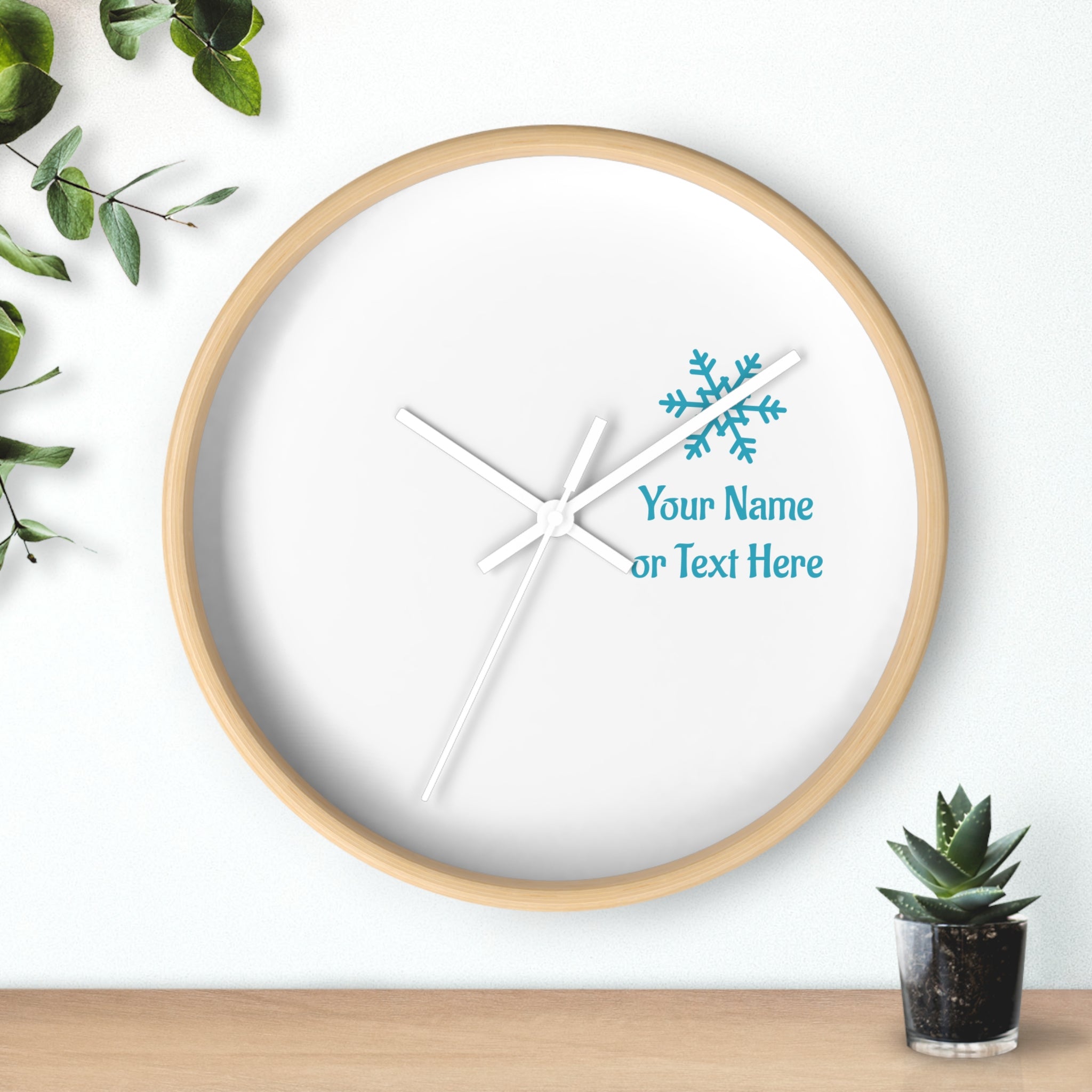 Personalized Photo Wall Clock — Custom Kids’ Face Clock for Nursery & Family Room