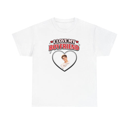 Custom Valentine Photo Tee — Personalized Couple Picture Shirt Gift