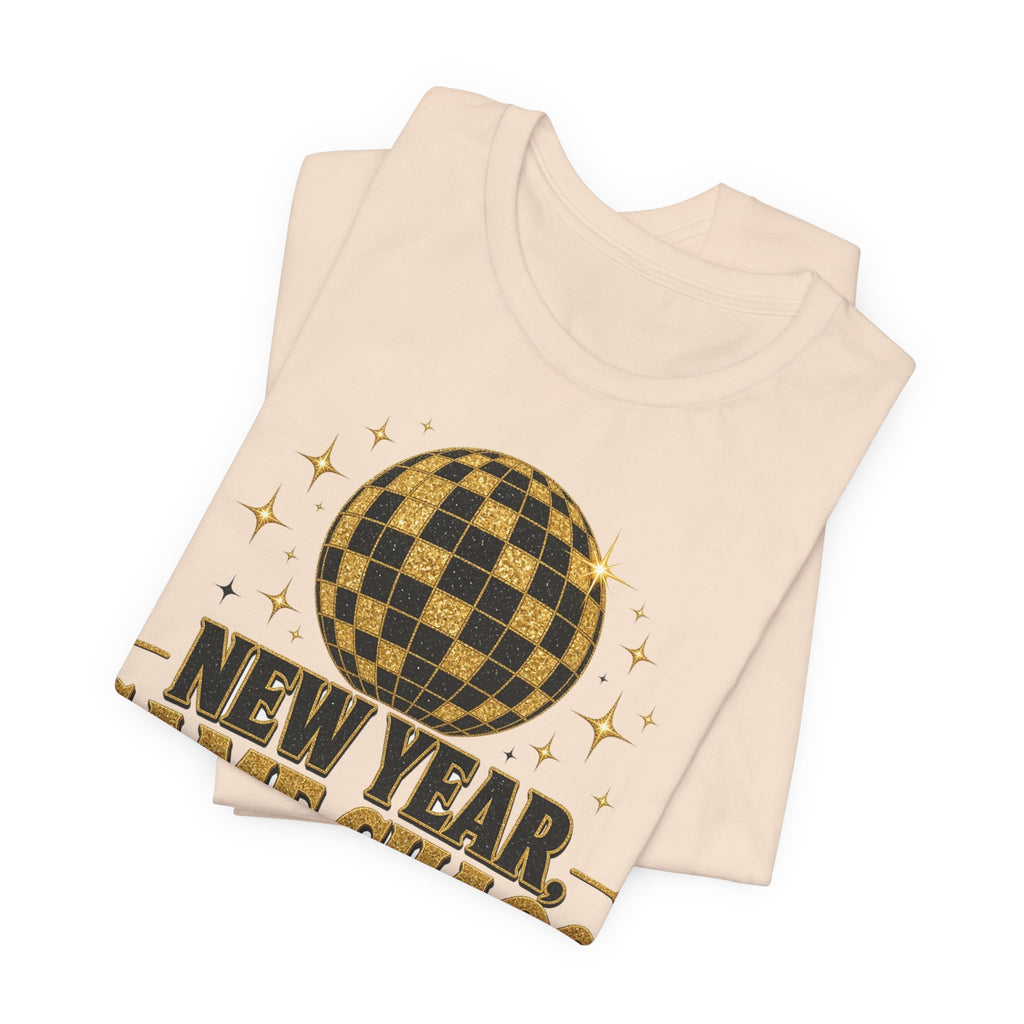 New Year Same Chaos 2027 Shirt — Funny Disco Ball New Years Eve Tee