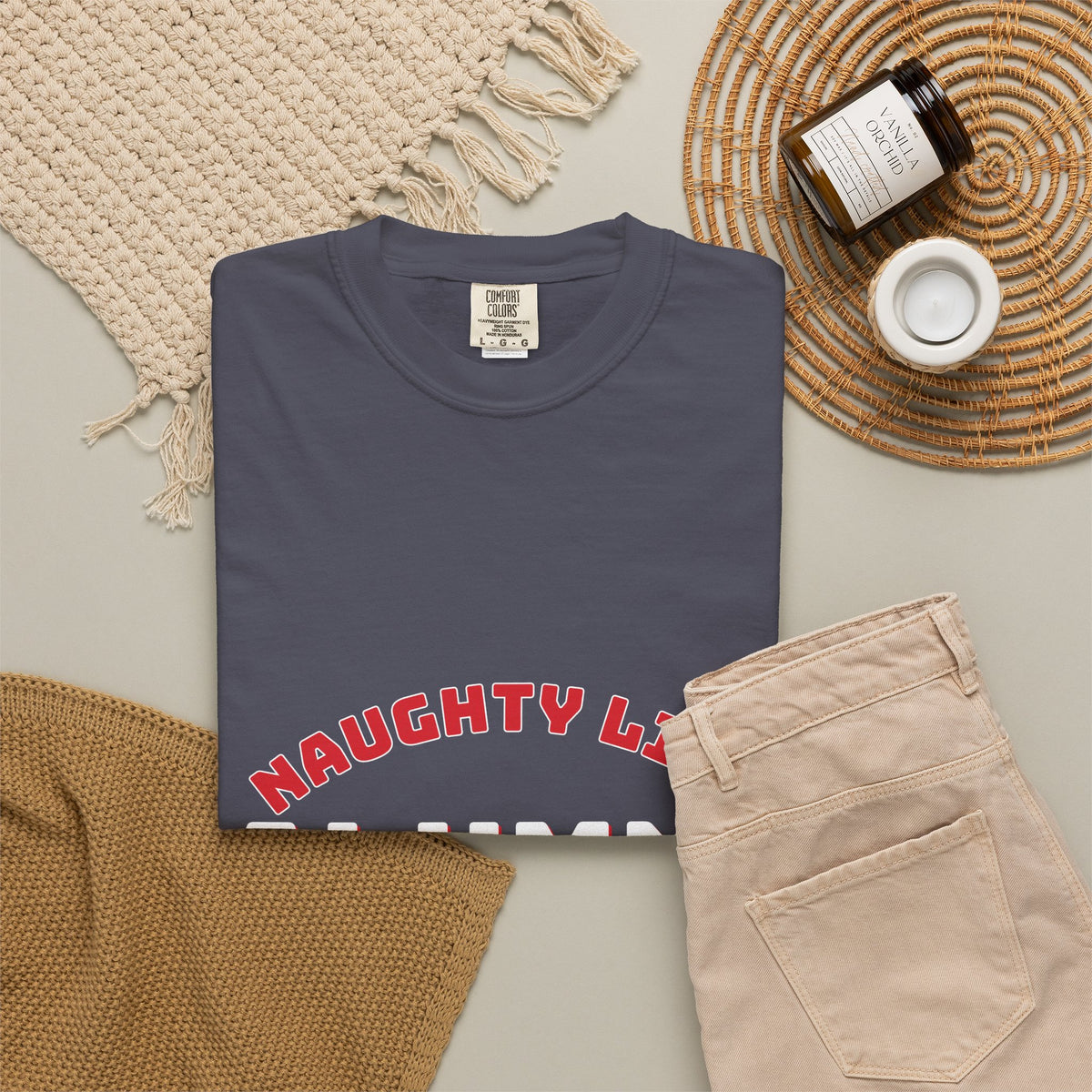 Naughty List Alumni Shirt — Funny Christmas Tee for Adults