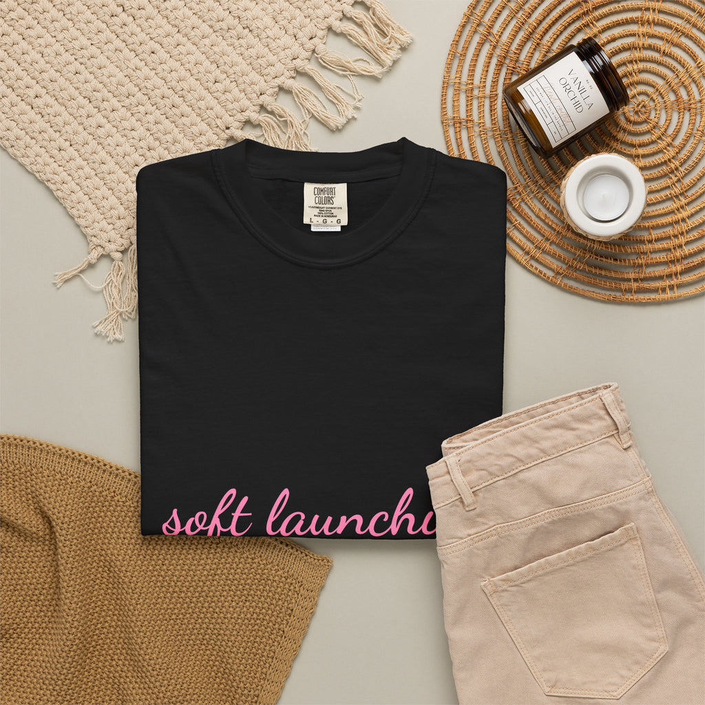 Soft Launching My Personality Shirt — Funny Y2K Main Character Tee