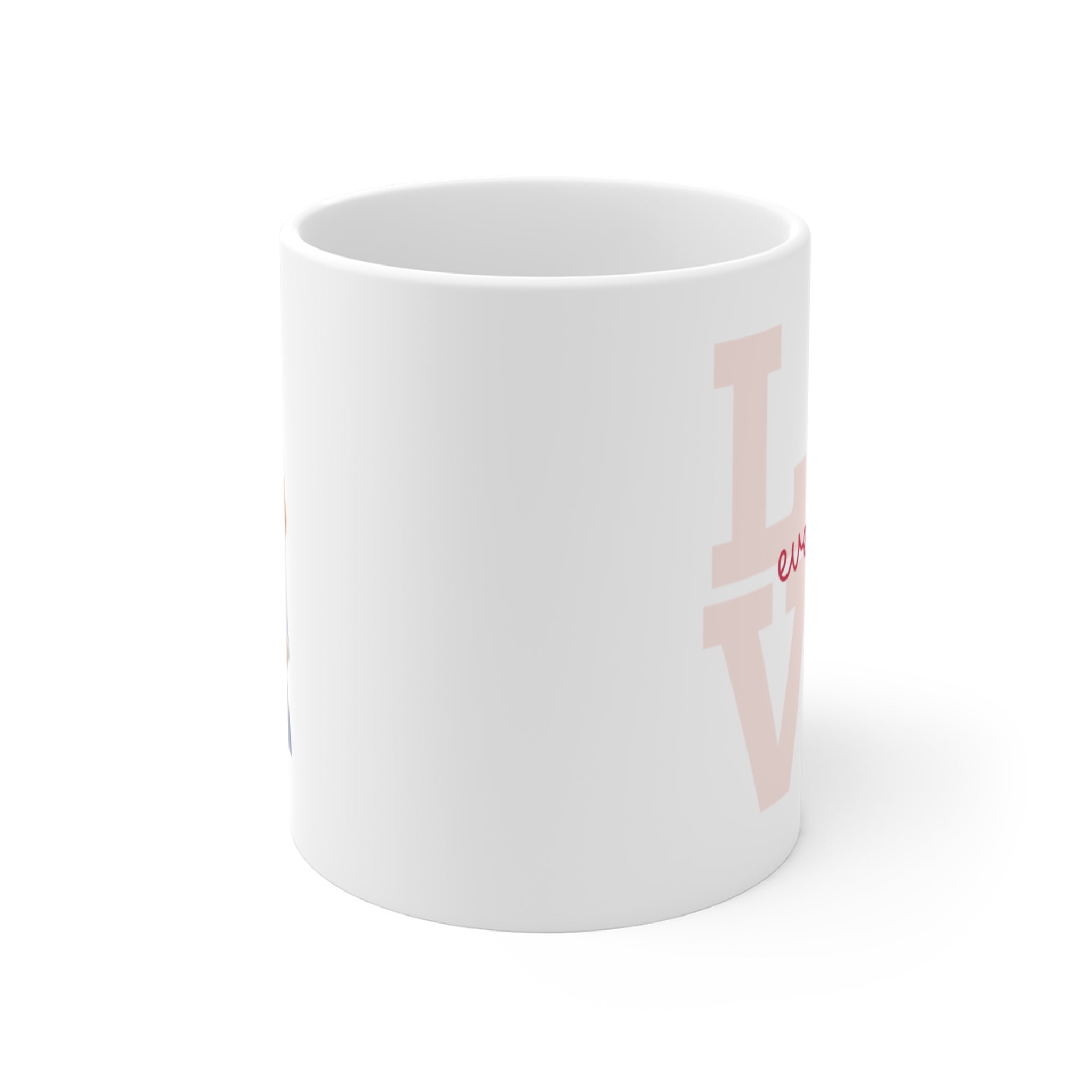 Photo Family 11oz Ceramic Mug — Personalized Family Portrait Coffee Cup