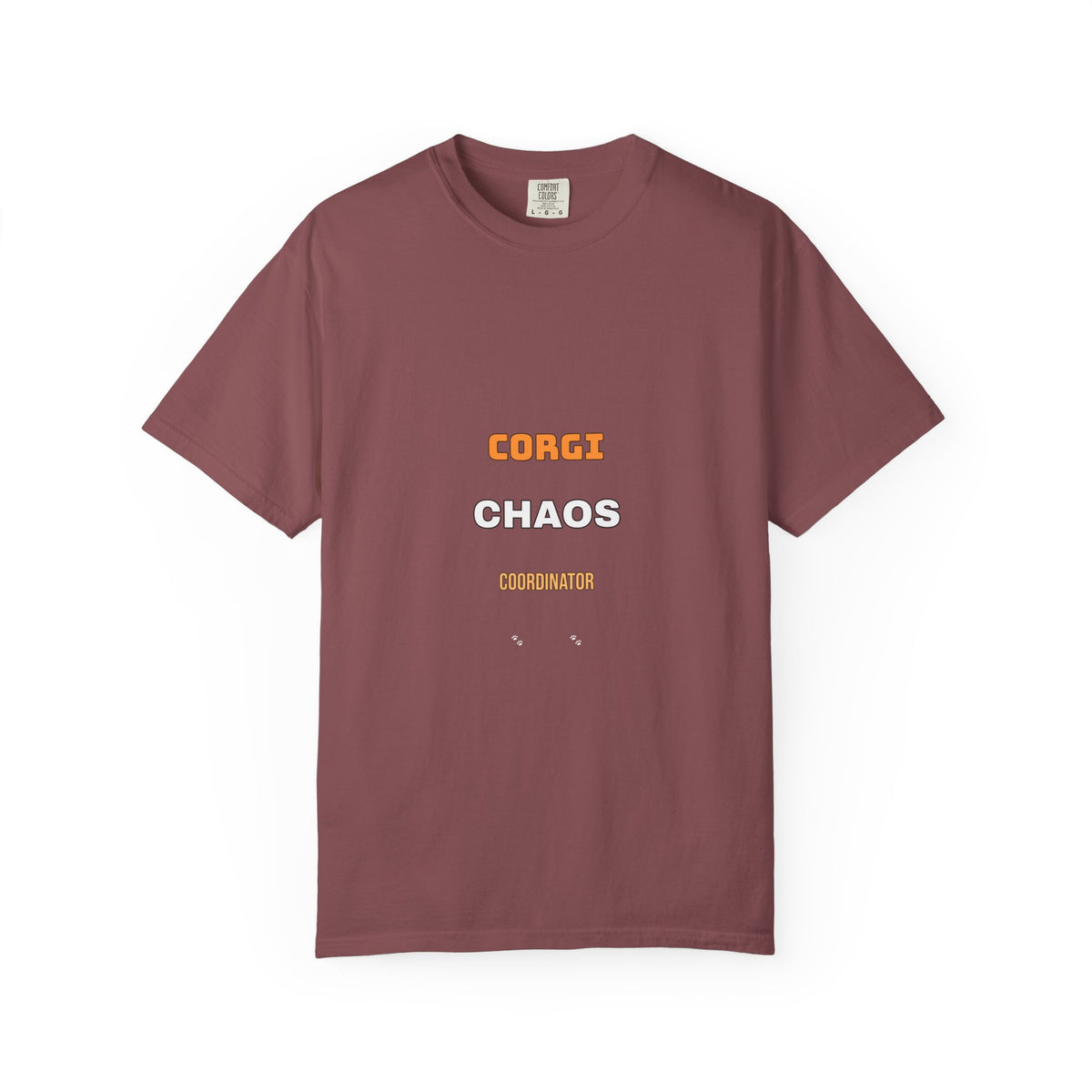 Corgi Chaos Coordinator Shirt — Funny Corgi Mom Dad Dog Tee