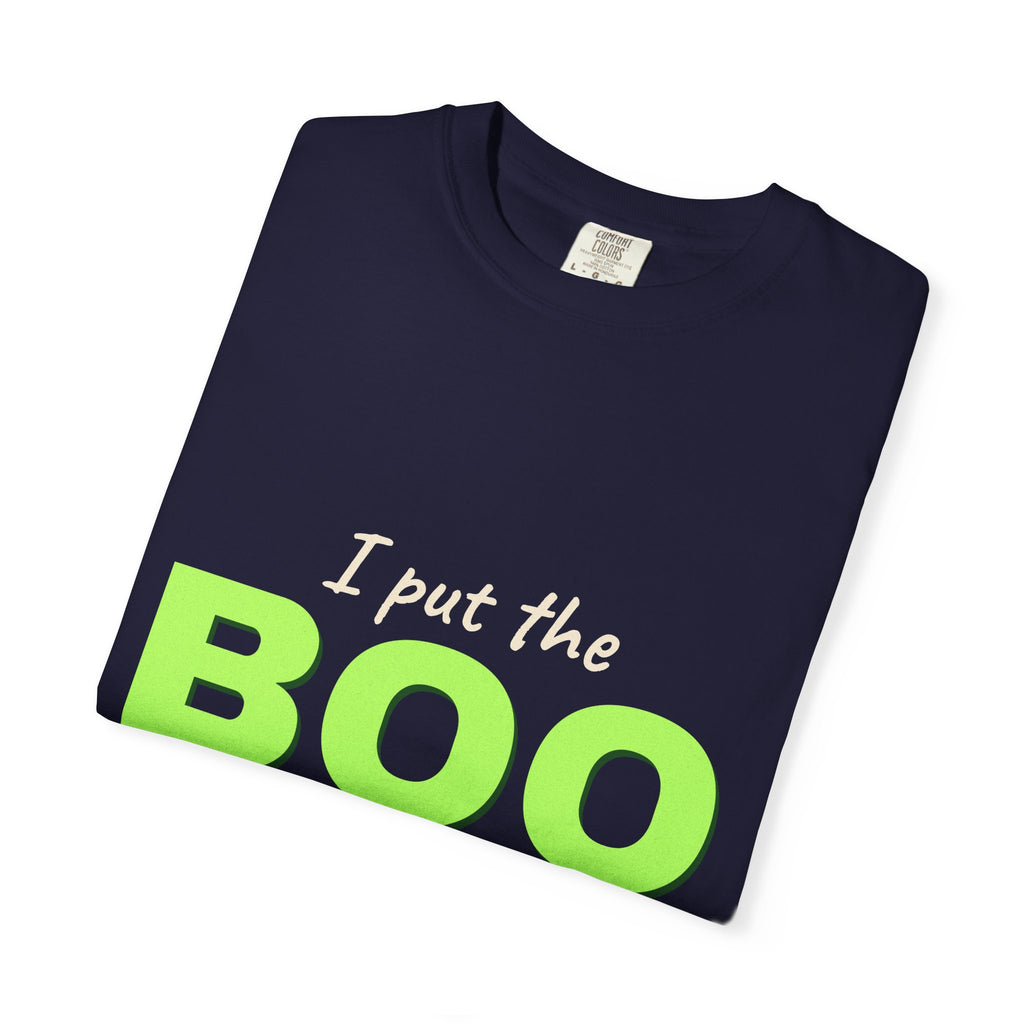 I Put the Boo in Bootiful Shirt — Funny Halloween Pun Tee