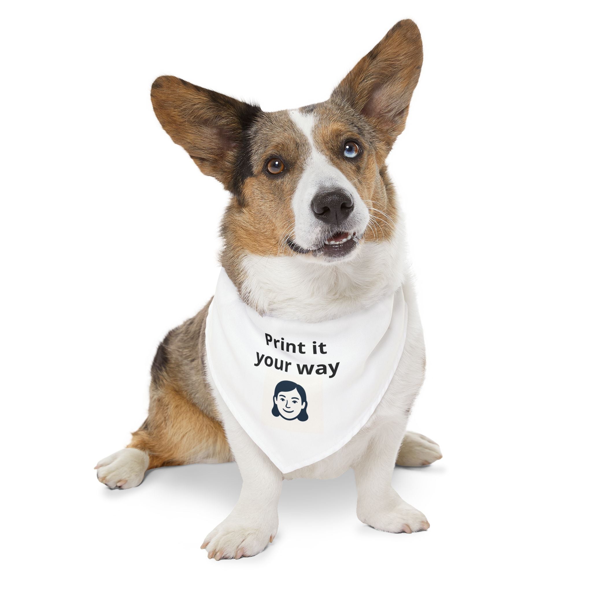 Pet Bandana Collar - Custom "Print it your way" Dog Bandana Collar