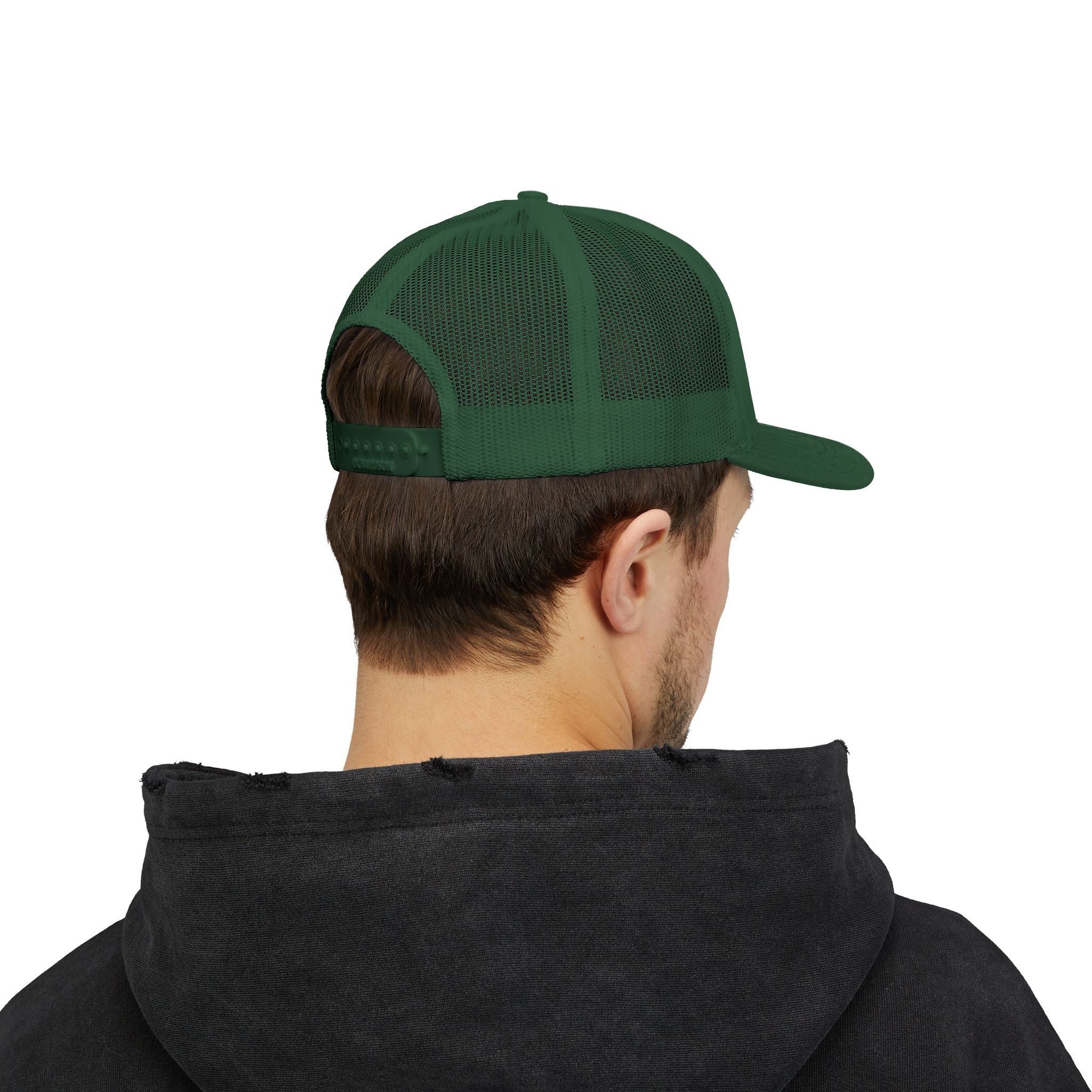 Mom Snapback Trucker Cap — Minimal Embroidered Mom Hat, Mother’s Day Gift