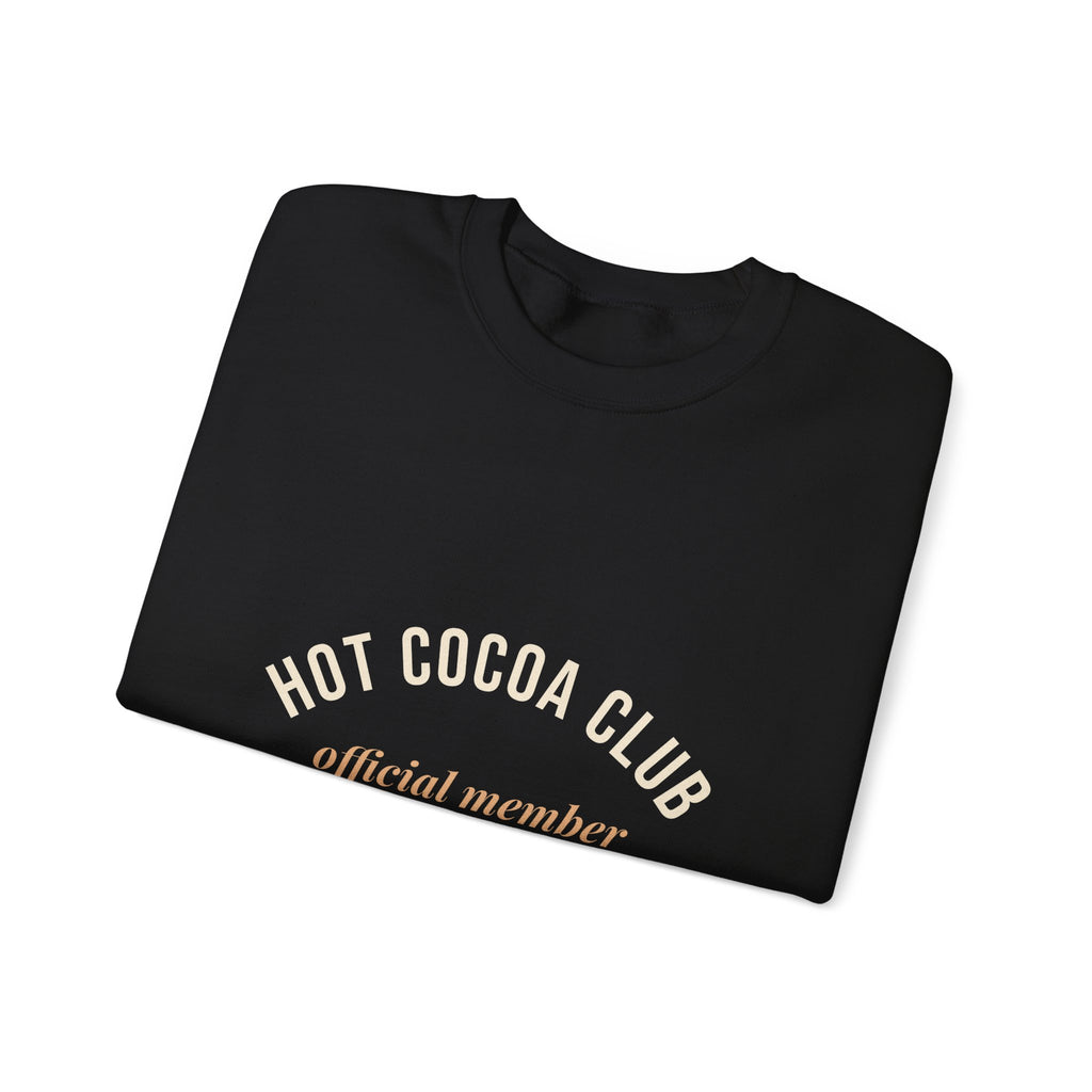 Hot Cocoa Club Sweatshirt — Cozy Christmas Crewneck