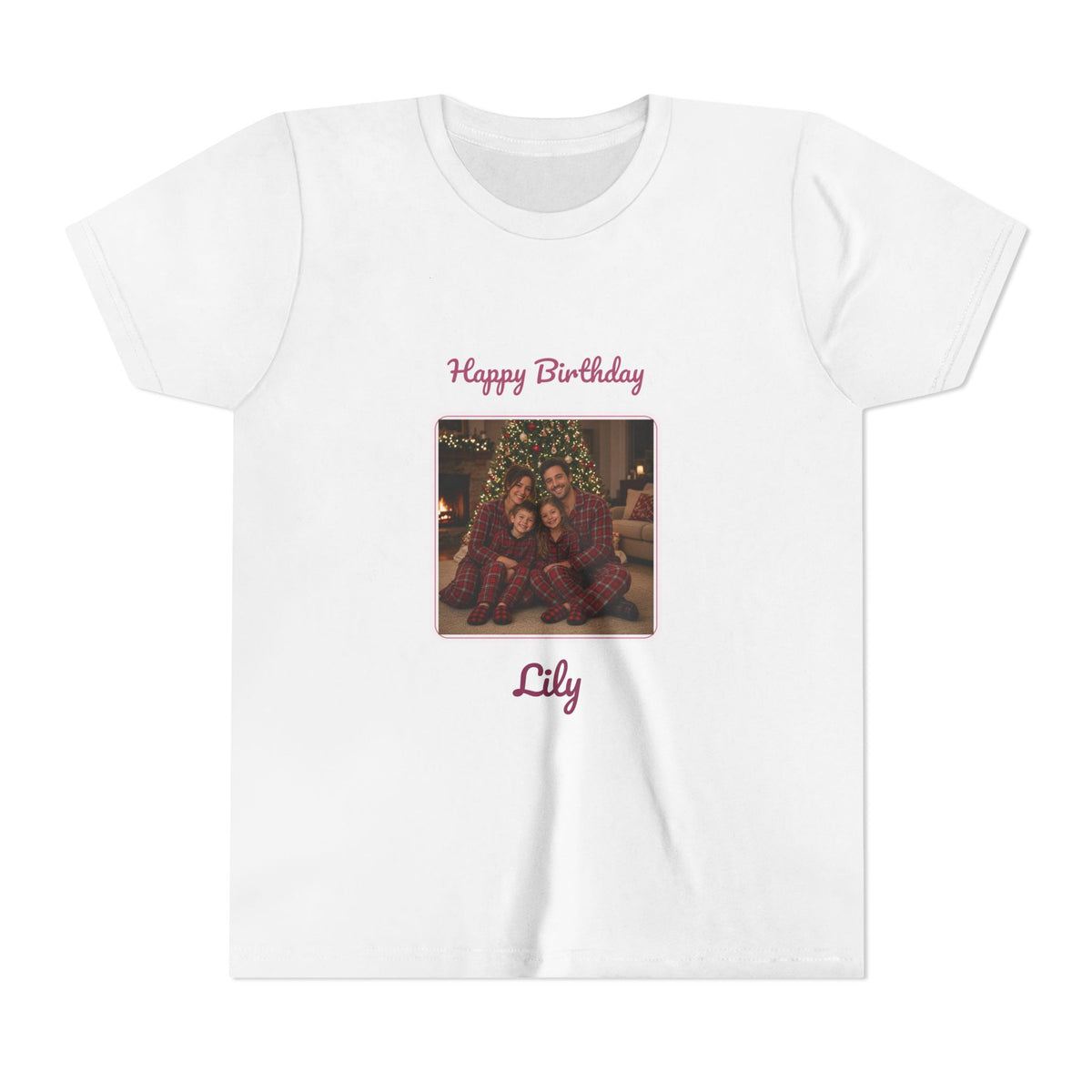 Birthday Girl Youth Tee — Floral Daisy Kids Birthday Shirt