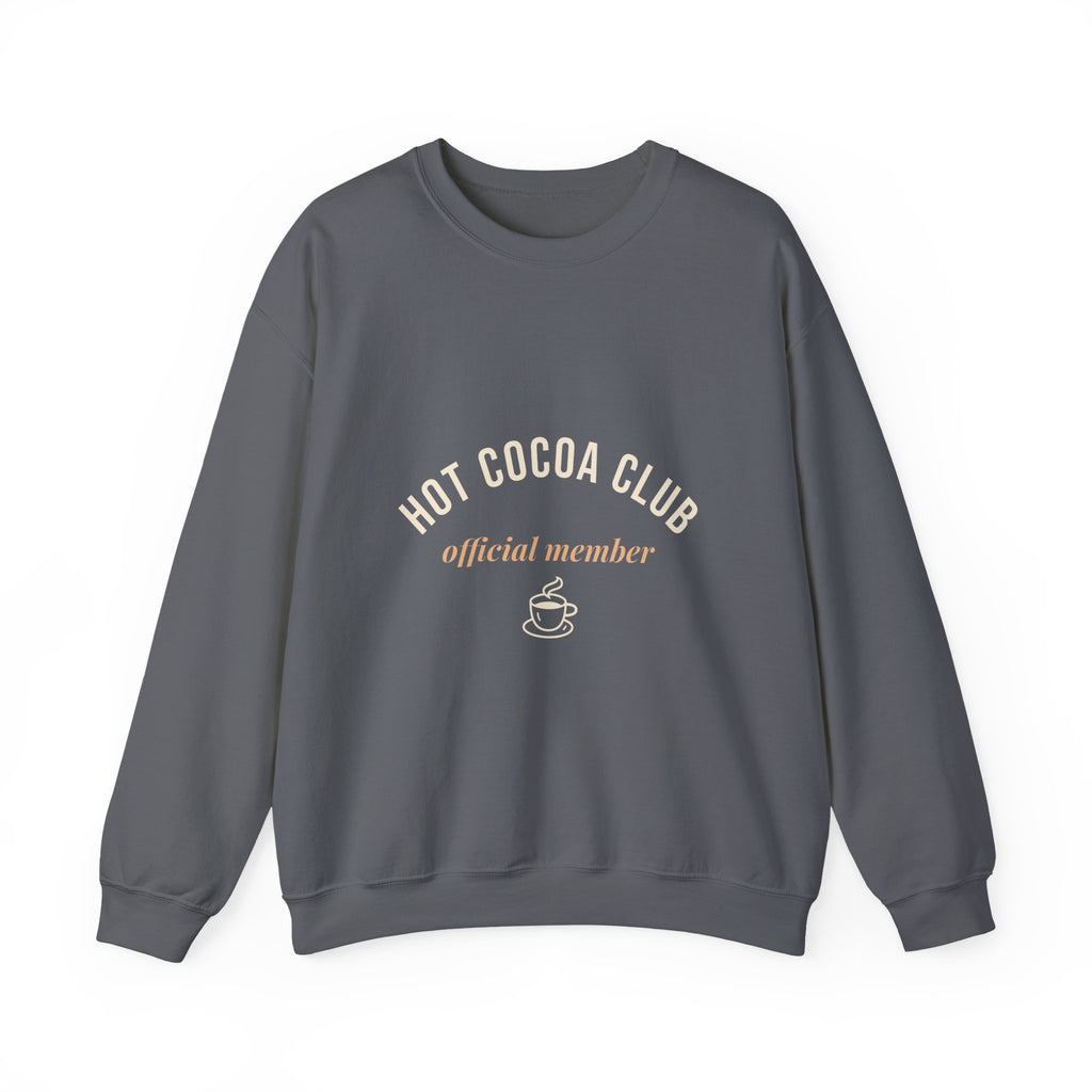 Hot Cocoa Club Sweatshirt — Cozy Christmas Crewneck