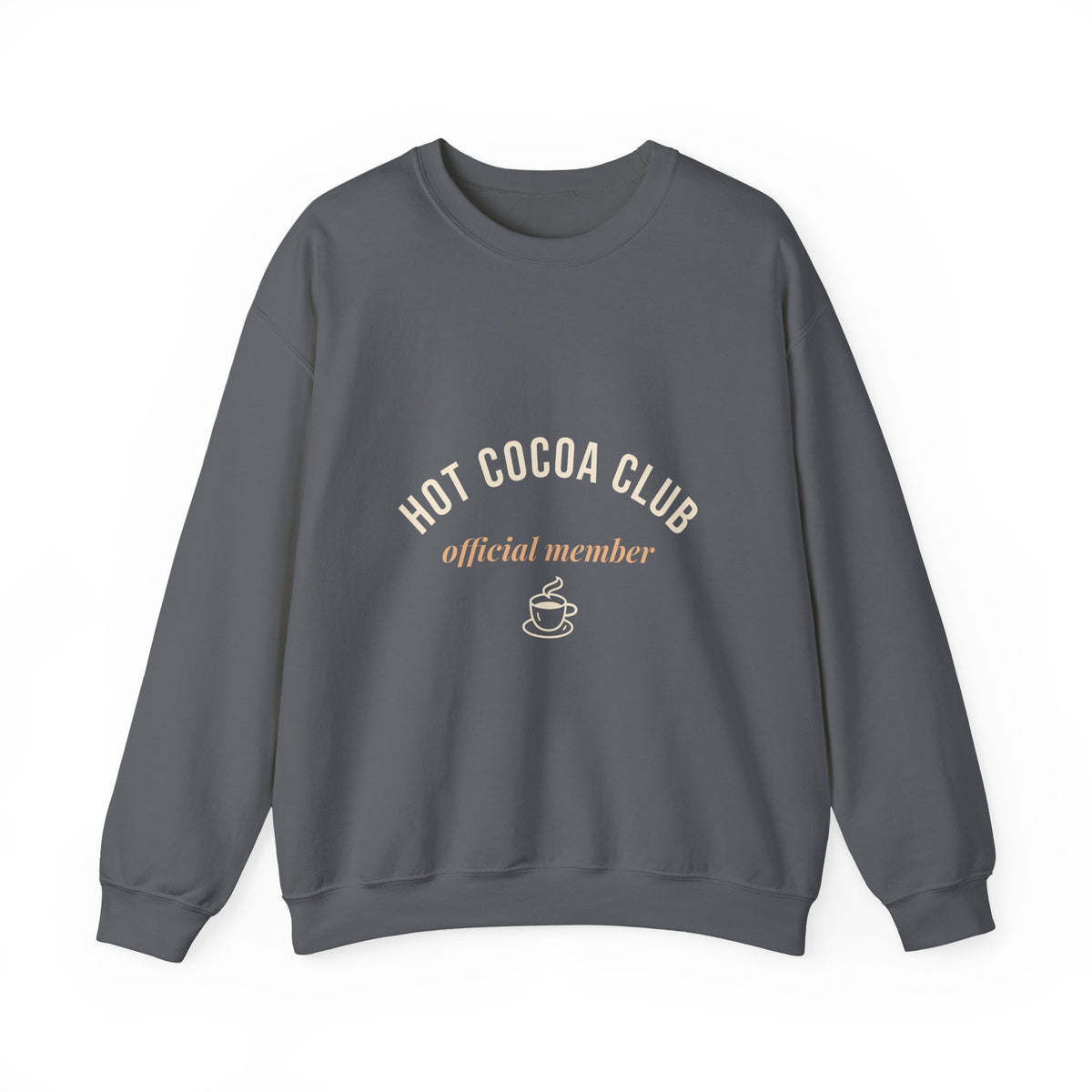 Hot Cocoa Club Sweatshirt — Cozy Christmas Crewneck