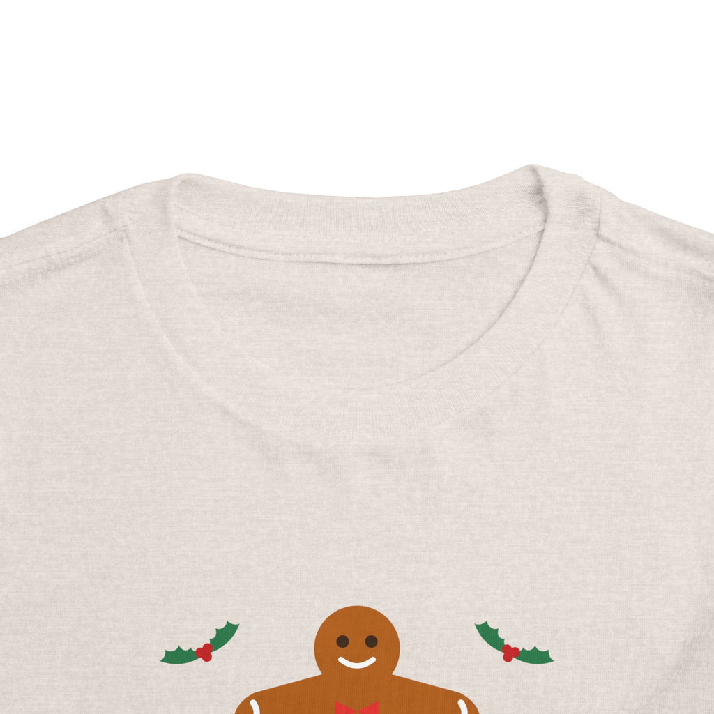 Christmas Cookie Crew Toddler Tee — Gingerbread Holiday Kids T-Shirt