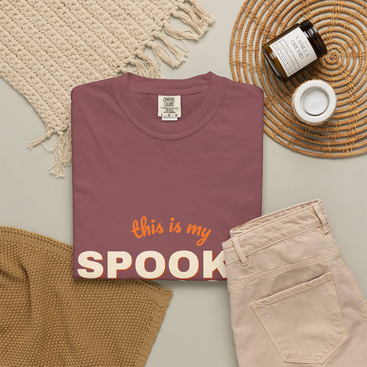 This Is My Spooky Season Shirt — Funny Halloween Tee for Women