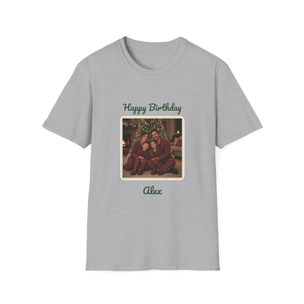 Happy Birthday Photo Tee — Personalized Birthday Shirt for Kids